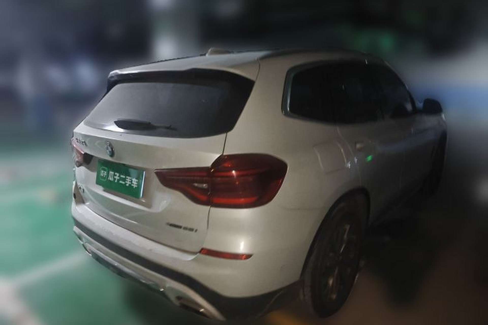 Used BMW X3 2019 xDrive25i Luxury Package Rear Right 45 Deg