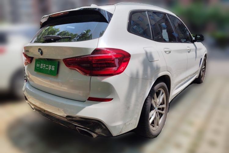Used BMW X3 2019 xDrive28i M Sport Package Rear Right 45 Deg