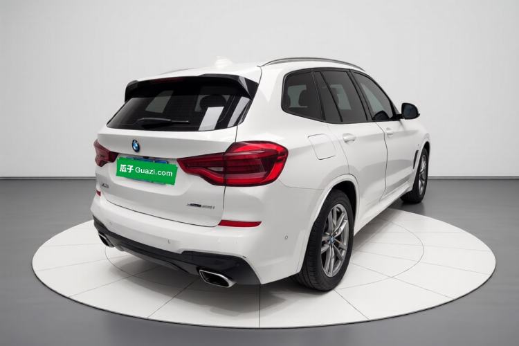 Used BMW X3 2019 xDrive25i M Sport Package Rear Right 45 Deg