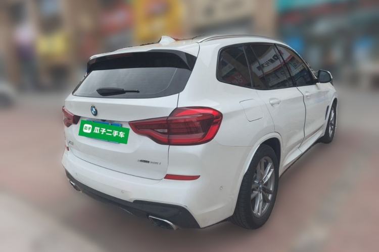 Used BMW X3 2019 xDrive25i M Sport Package Rear Right 45 Deg