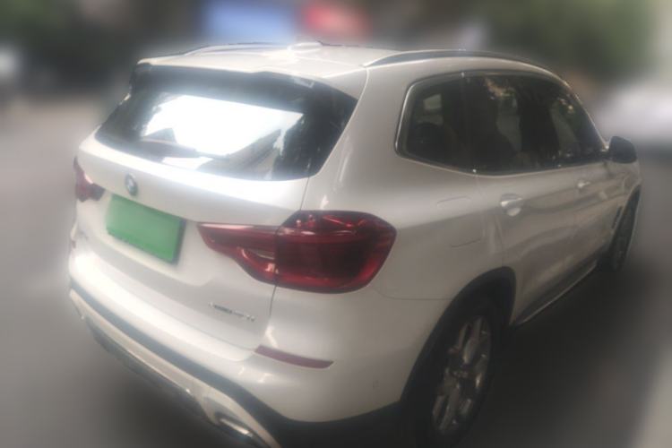 Used BMW X3 2019 xDrive28i Luxury Package Rear Right 45 Deg