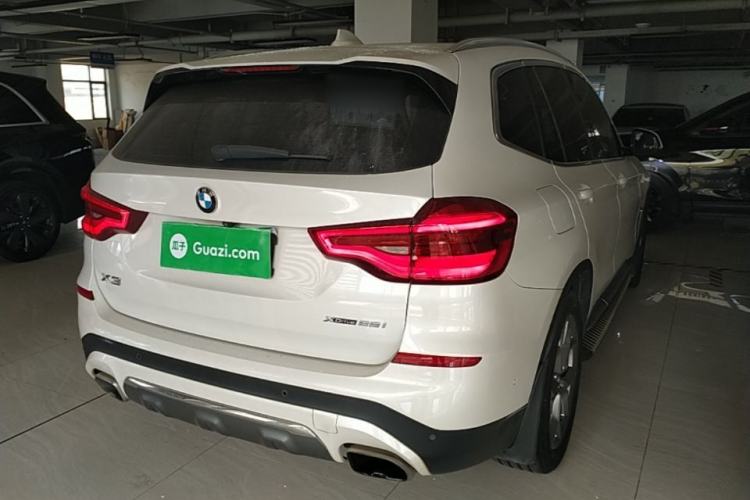 Used BMW X3 2019 xDrive28i Luxury Package Rear Right 45 Deg
