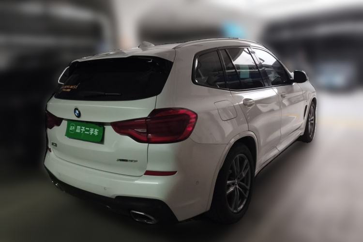 Used BMW X3 2019 xDrive28i M Sport Package Rear Right 45 Deg