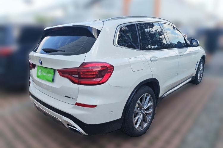 Used BMW X3 2019 xDrive25i Luxury Package Rear Right 45 Deg