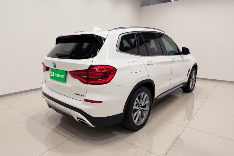 Used BMW X3 2019 xDrive25i Luxury Package Rear Right 45 Deg