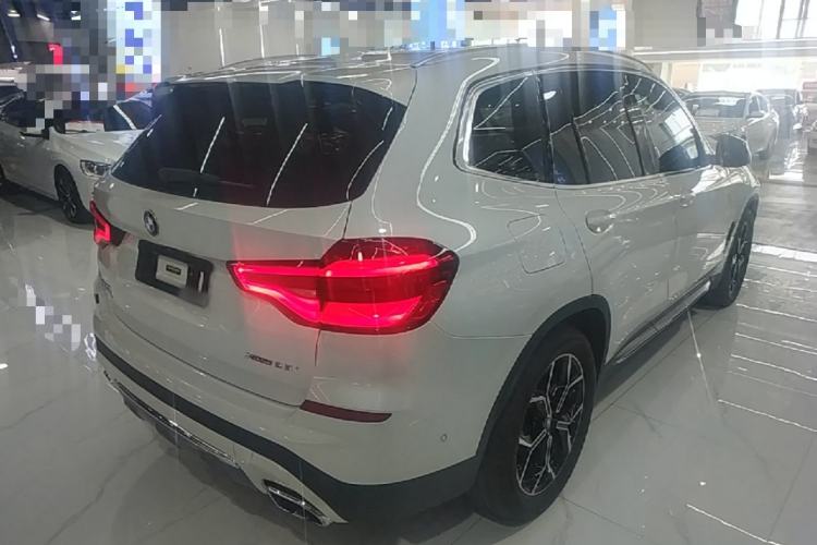 Used BMW X3 2019 xDrive28i Luxury Package Rear Right 45 Deg