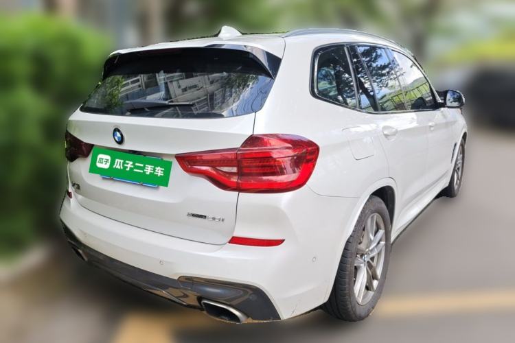 Used BMW X3 2019 xDrive25i M Sport Package Rear Right 45 Deg