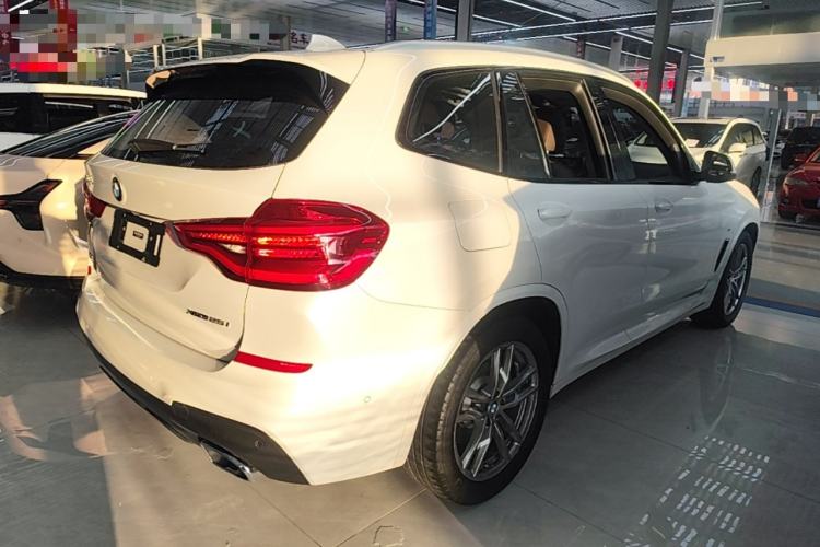 Used BMW X3 2019 xDrive25i M Sport Package Rear Right 45 Deg