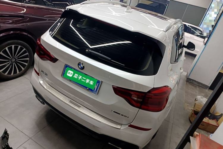 Used BMW X3 2019 xDrive28i M Sport Package Rear Right 45 Deg