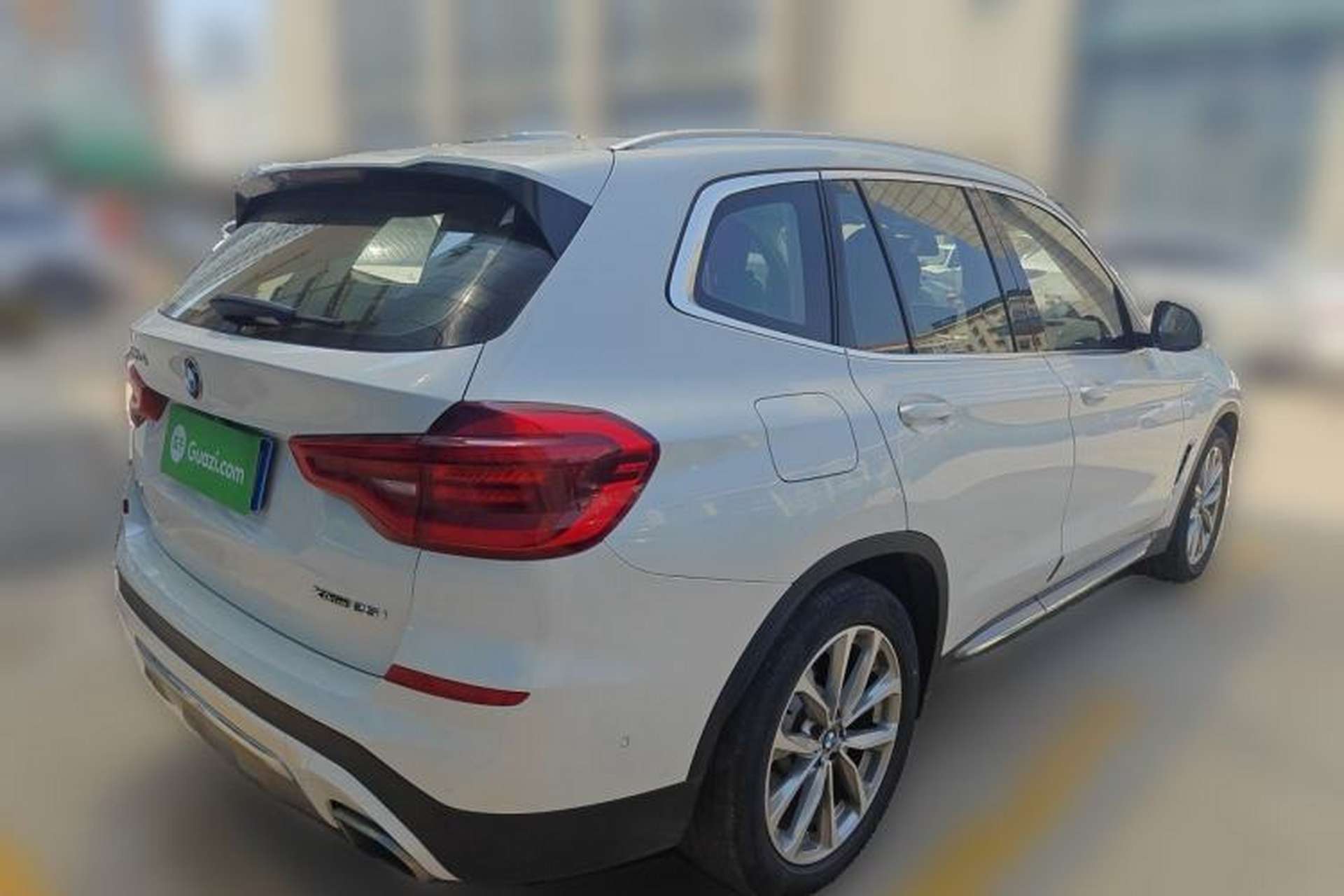Used BMW X3 2019 xDrive25i Luxury Package Rear Right 45 Deg