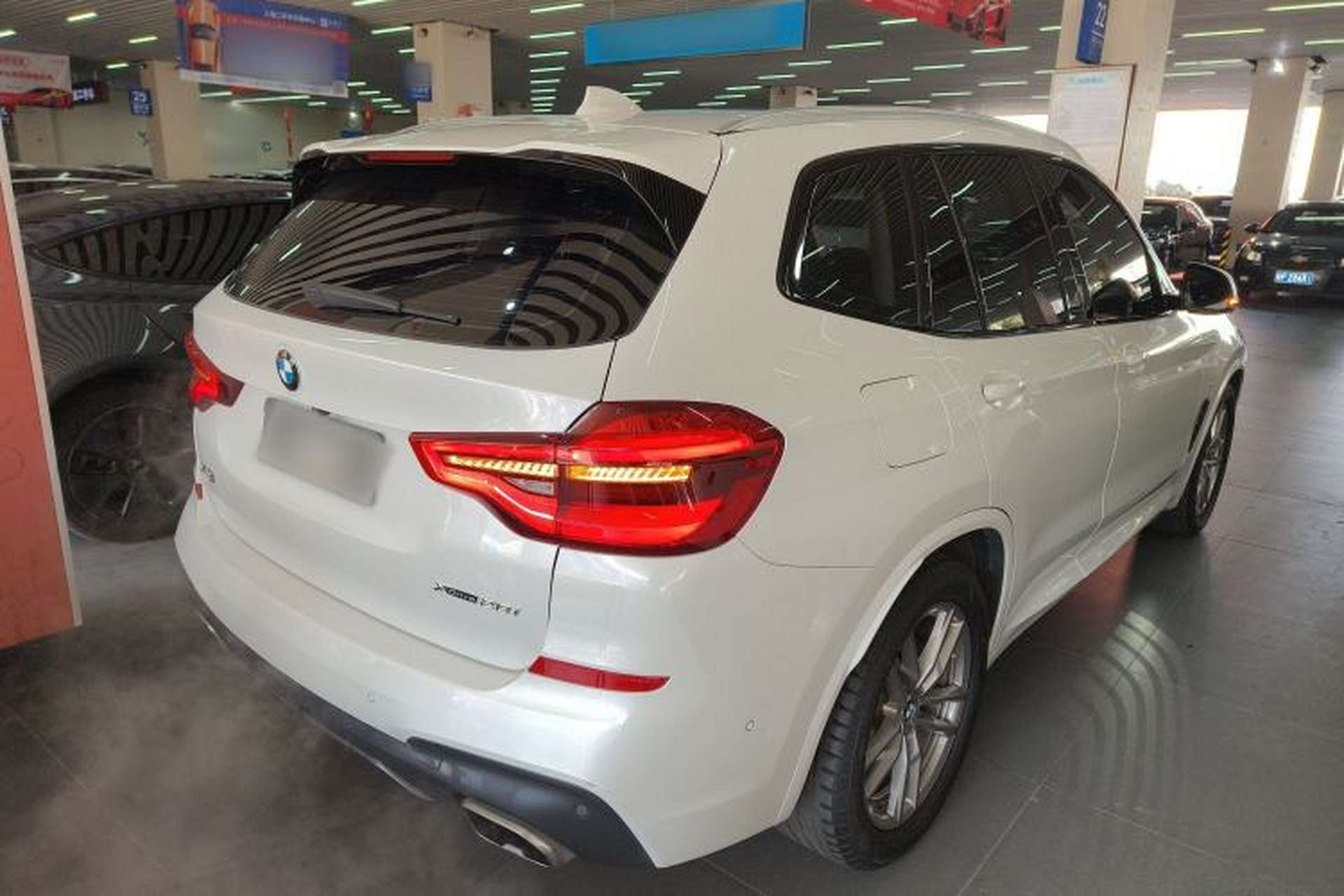 Used BMW X3 2019 xDrive28i M Sport Package Rear Right 45 Deg