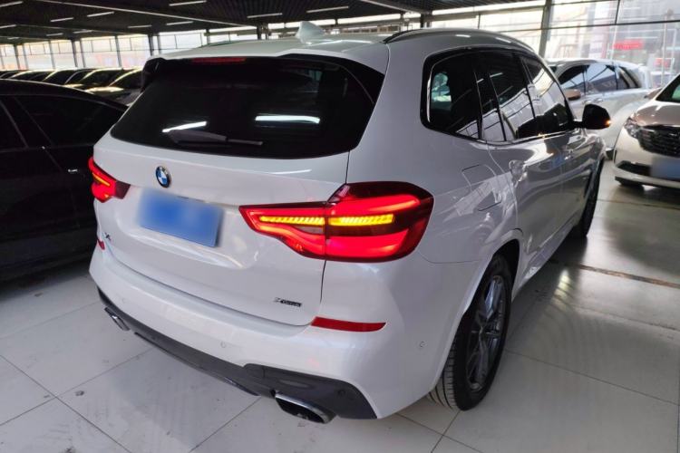 Used BMW X3 2019 xDrive30i Leading Model M Sport Package Rear Right 45 Deg