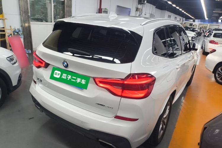 Used BMW X3 2019 xDrive28i M Sport Package Rear Right 45 Deg