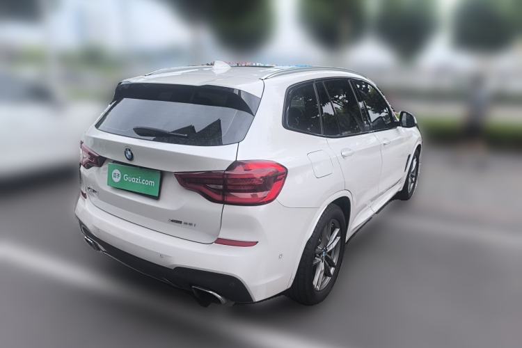 Used BMW X3 2019 xDrive28i M Sport Package Rear Right 45 Deg
