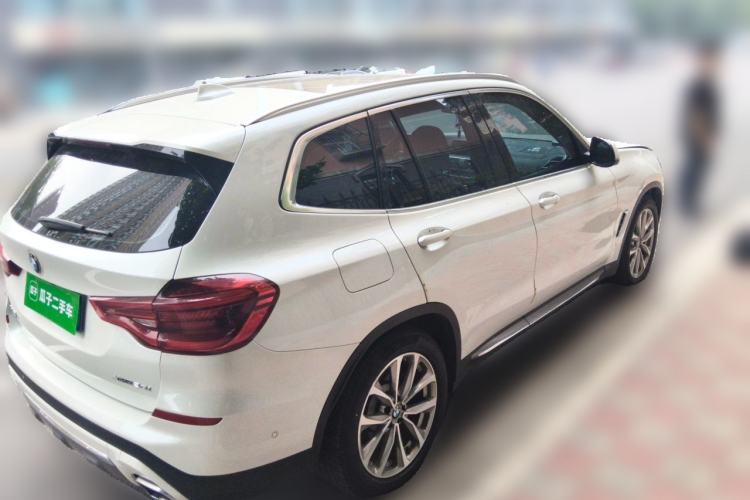 Used BMW X3 2019 xDrive25i M Sport Package Rear Right 45 Deg