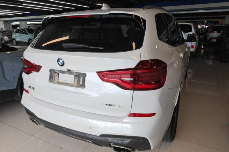 Used BMW X3 2019 xDrive25i M Sport Package Rear Right 45 Deg