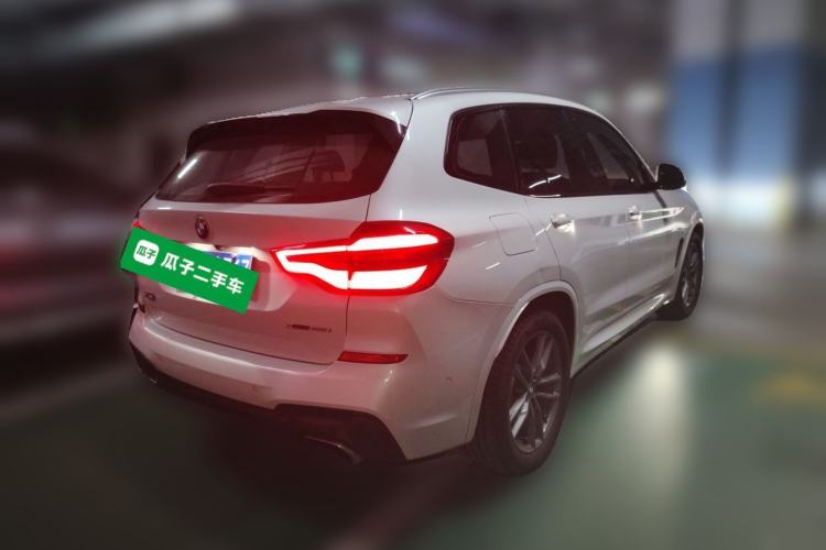 Used BMW X3 2019 xDrive25i M Sport Package Rear Right 45 Deg