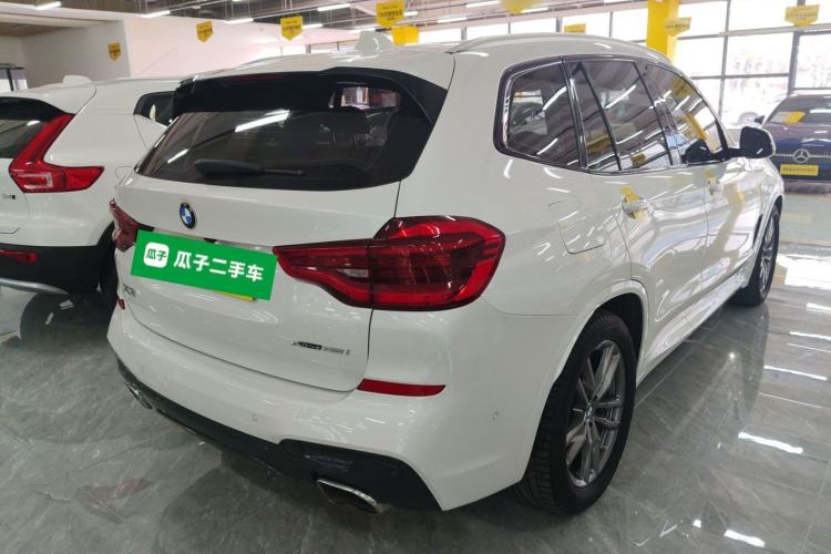 Used BMW X3 2019 xDrive28i M Sport Package Rear Right 45 Deg