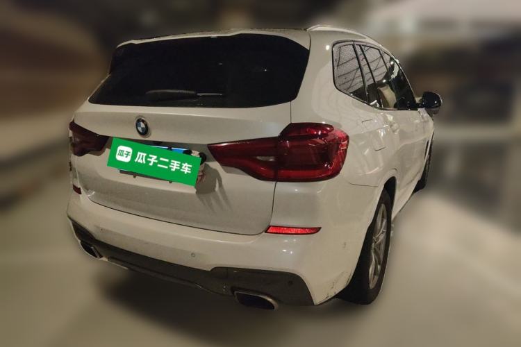 Used BMW X3 2019 xDrive25i M Sport Package Rear Right 45 Deg