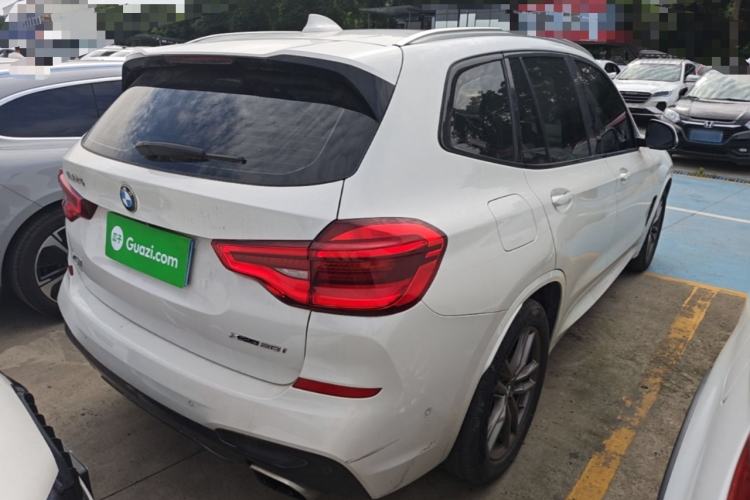 Used BMW X3 2019 xDrive28i M Sport Package Rear Right 45 Deg