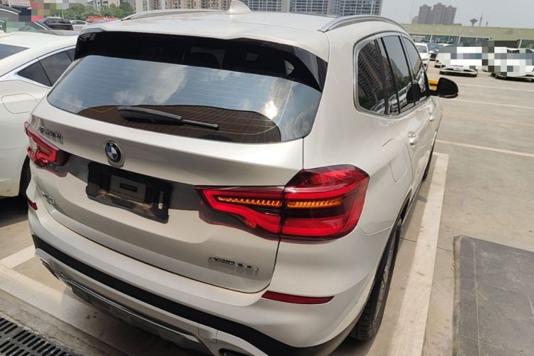 Used BMW X3 2019 xDrive28i Luxury Package Rear Right 45 Deg