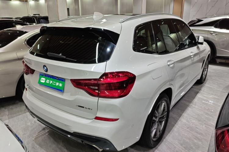 Used BMW X3 2019 xDrive28i M Sport Package Rear Right 45 Deg