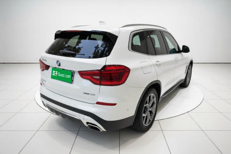 Used BMW X3 2019 xDrive28i Luxury Package Rear Right 45 Deg