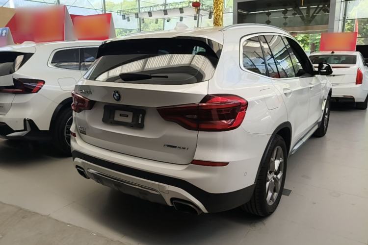 Used BMW X3 2019 xDrive28i Luxury Package Rear Right 45 Deg