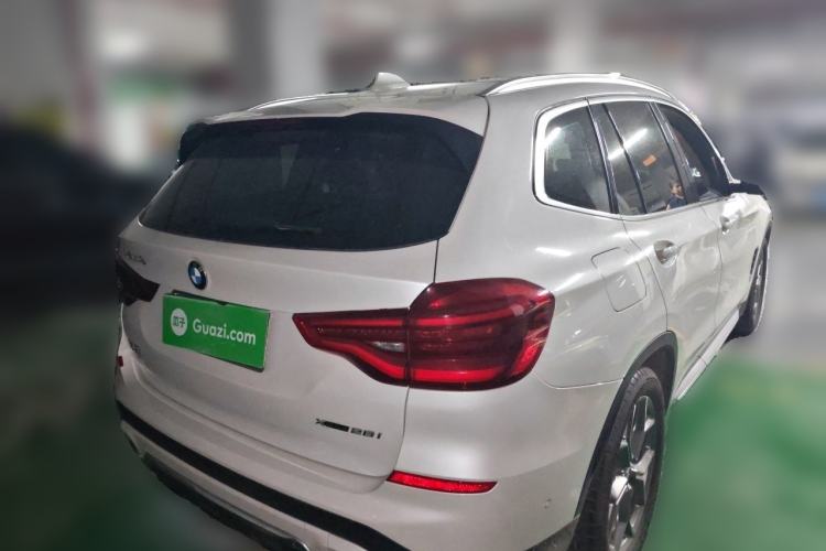 Used BMW X3 2019 xDrive28i Luxury Package Rear Right 45 Deg