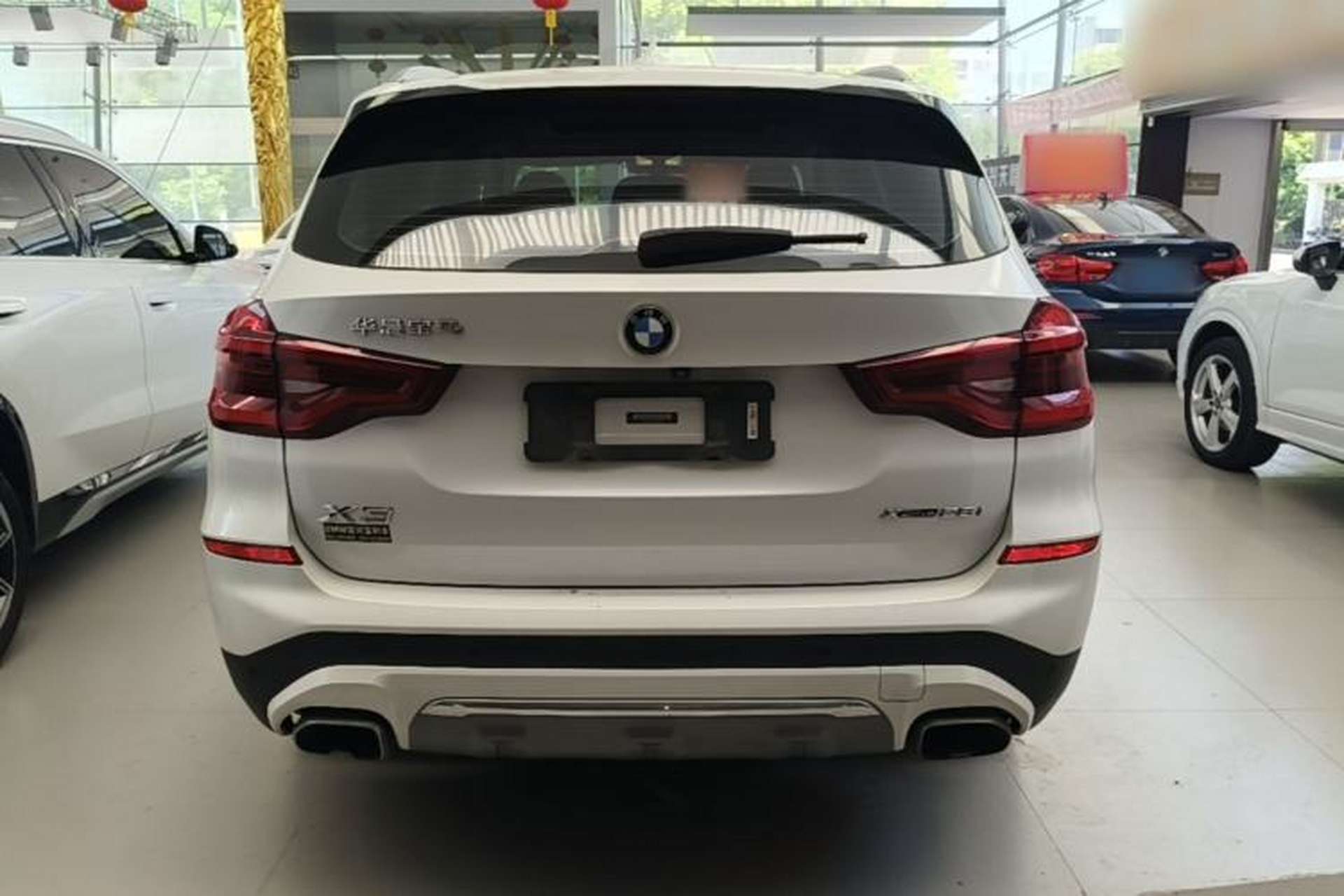 Used BMW X3 2019 xDrive28i Luxury Package Rear