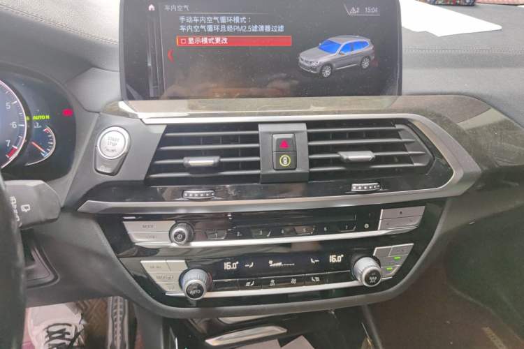 Used BMW X3 2019 xDrive30i Leading Model M Sport Package Audio And AC Panel