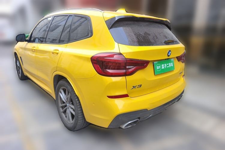 Used BMW X3 2019 xDrive30i Leading Model M Sport Package Rear Left 45 Deg