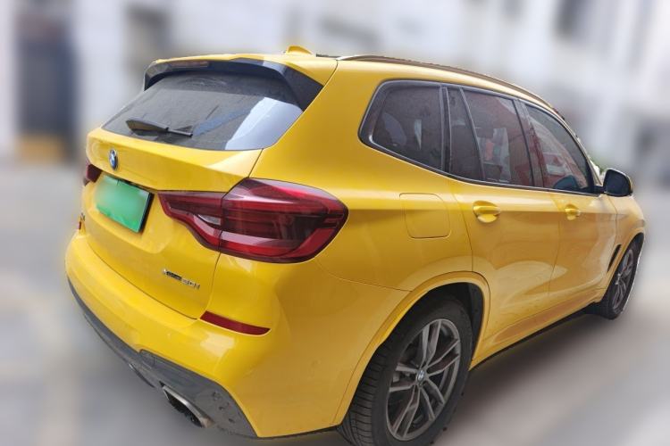 Used BMW X3 2019 xDrive30i Leading Model M Sport Package Rear Right 45 Deg