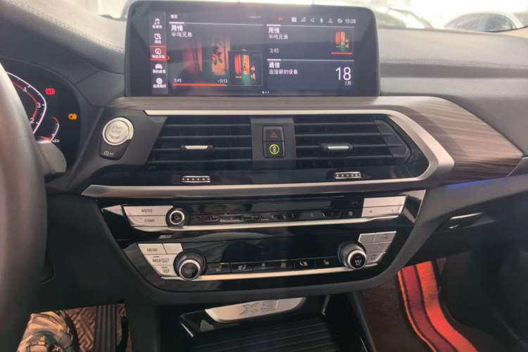 Used BMW X3 2020 xDrive28i Luxury Package Audio And AC Panel