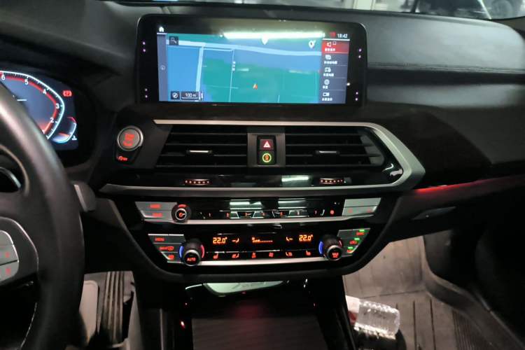 Used BMW X3 2020 xDrive25i Luxury Package Audio And AC Panel