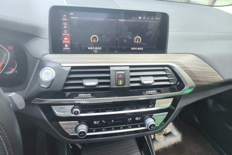 Used BMW X3 2020 xDrive28i Luxury Package Audio And AC Panel