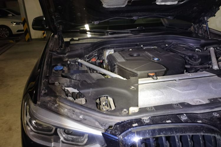 Used BMW X3 2020 xDrive30i Luxury Model with M Sport Package Engine Bay Right