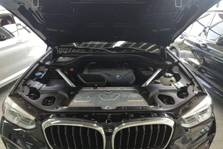 Used BMW X3 2020 xDrive30i Luxury Model with M Sport Package Engine Bay