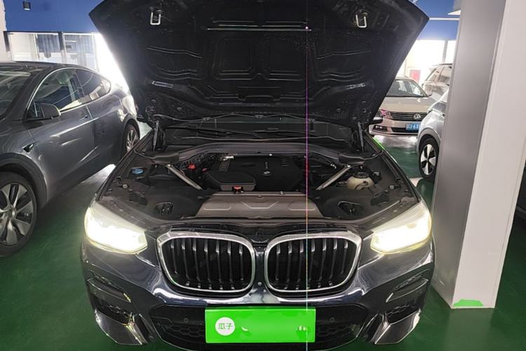 Used BMW X3 2020 xDrive30i Luxury Model with M Sport Package Engine Bay