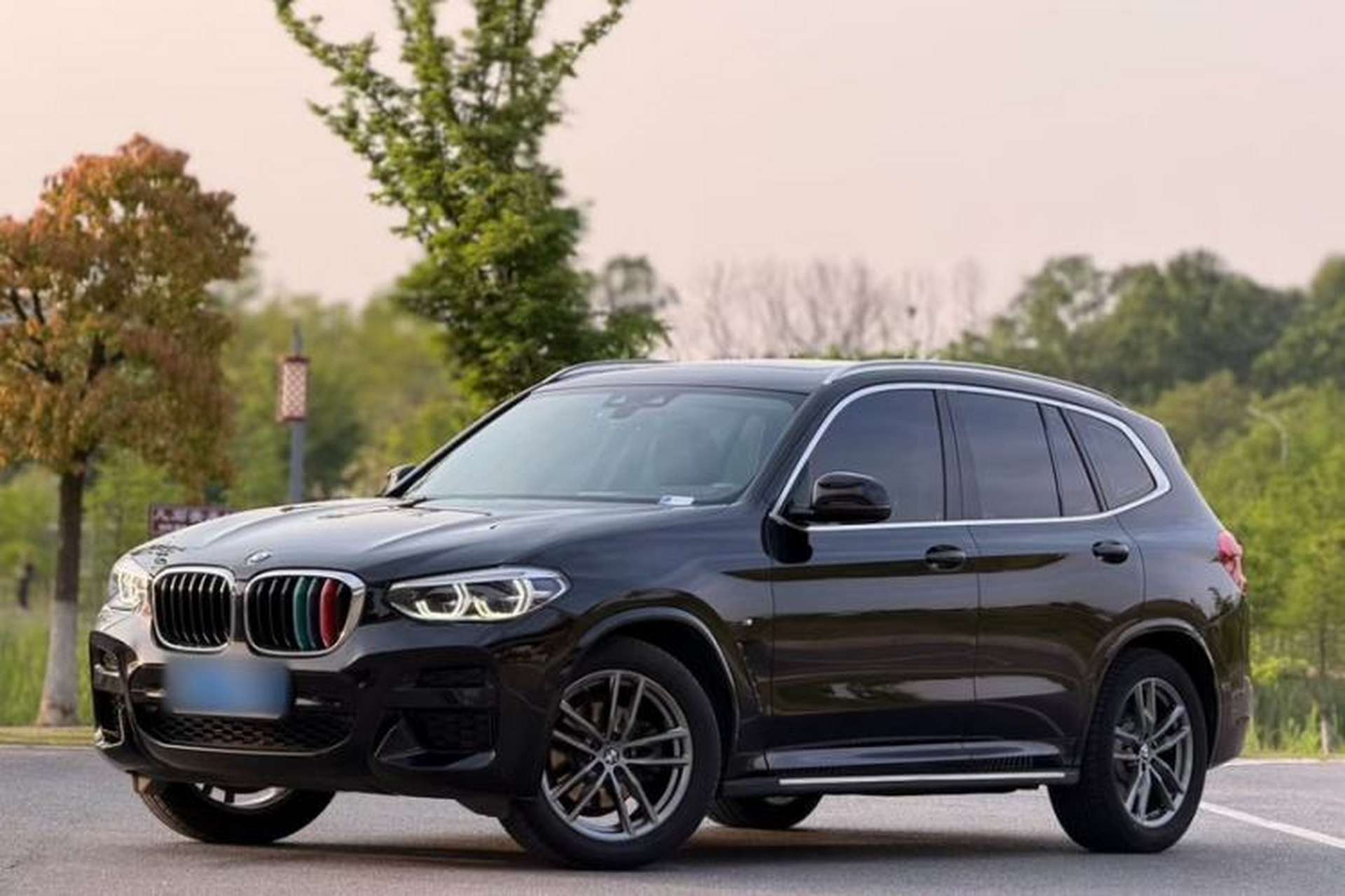 Used BMW X3 2020 xDrive25i M Sport Package Front Left 45 Deg