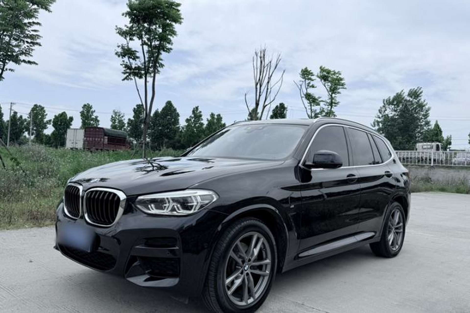 Used BMW X3 2020 xDrive25i M Sport Package Front Left 45 Deg