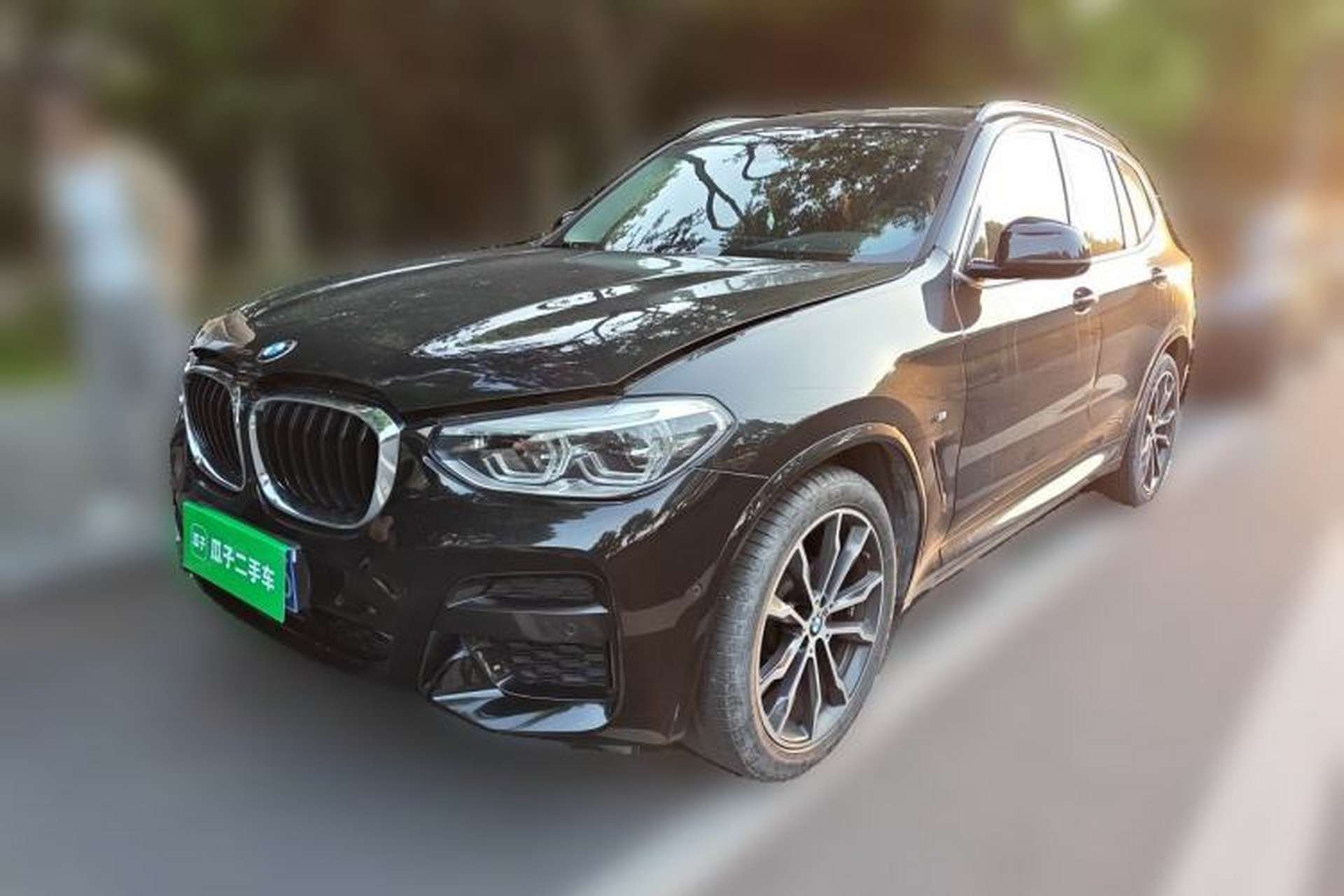 Used BMW X3 2020 xDrive30i Luxury Model with M Sport Package Front Left 45 Deg
