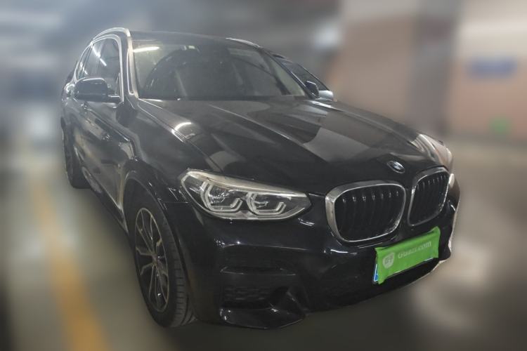 Used BMW X3 2020 xDrive30i Luxury Model with M Sport Package Front Right 45 Deg