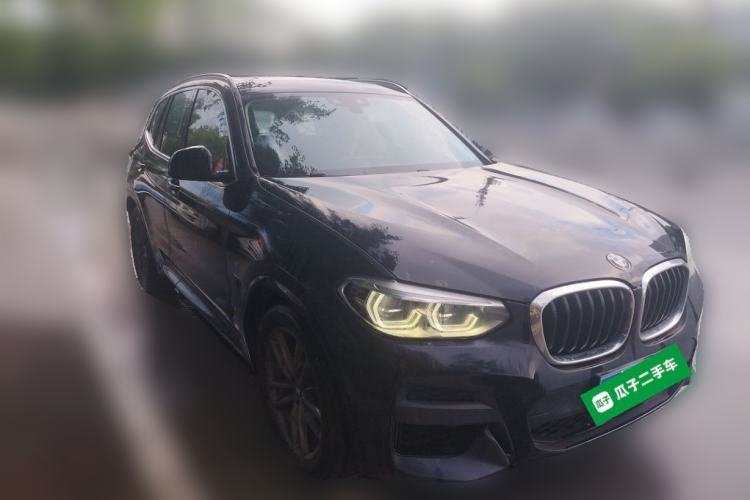 Used BMW X3 2020 xDrive25i M Sport Package Front Right 45 Deg