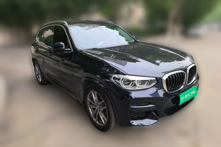 Used BMW X3 2020 xDrive25i M Sport Package Front Right 45 Deg