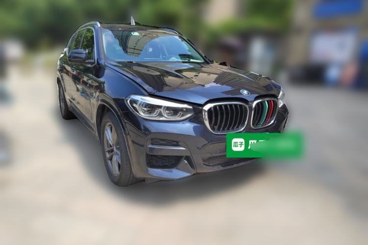 Used BMW X3 2020 xDrive25i M Sport Package Front Right 45 Deg