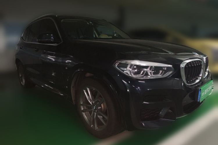 Used BMW X3 2020 xDrive25i M Sport Package Front Right 45 Deg