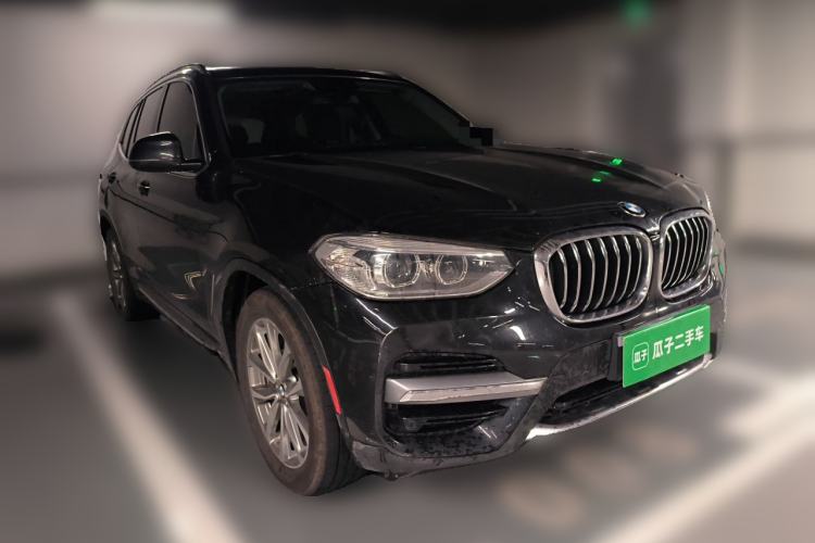 Used BMW X3 2020 xDrive25i Luxury Package Front Right 45 Deg