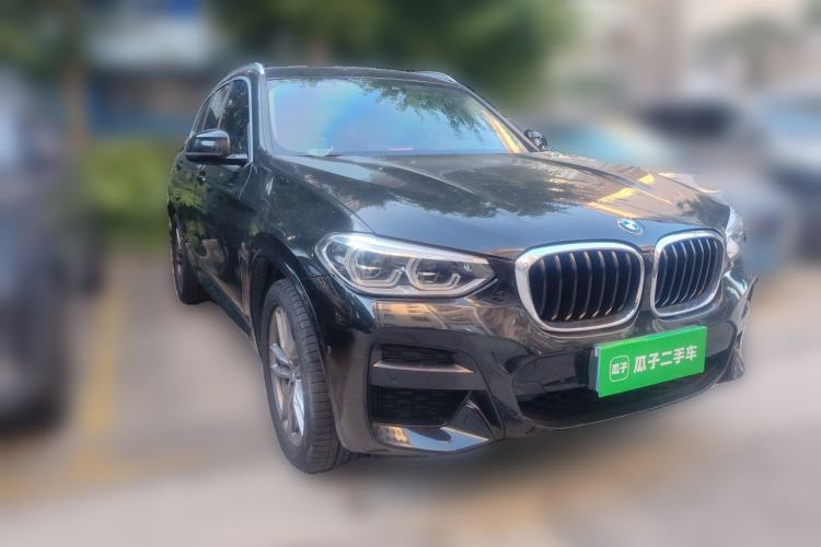 Used BMW X3 2020 xDrive25i M Sport Package Front Right 45 Deg