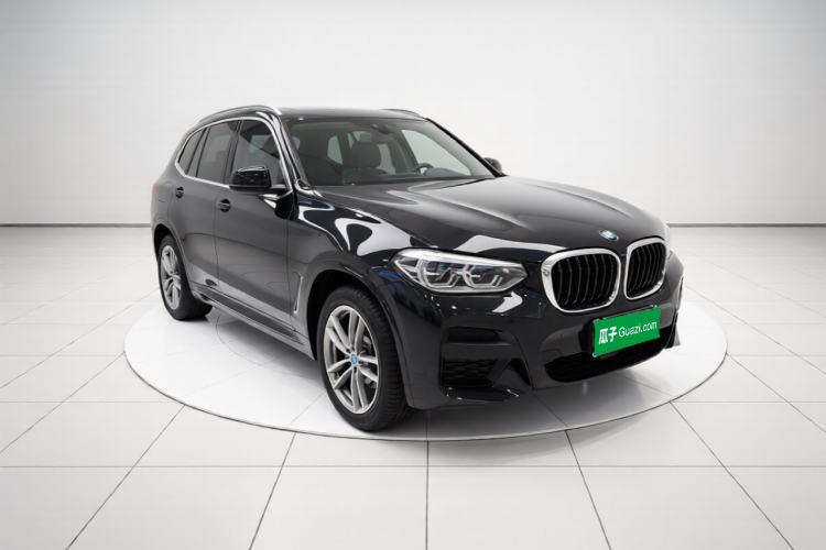 Used BMW X3 2020 xDrive25i M Sport Package Front Right 45 Deg